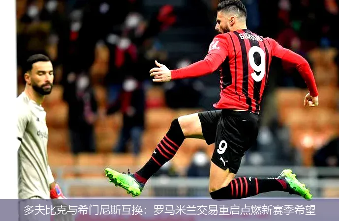 多夫比克与希门尼斯互换:罗马米兰交易重启点燃新赛季希望